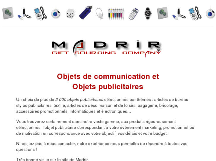 www.madrir.fr