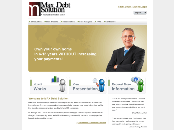 www.maxdebtsolution.com