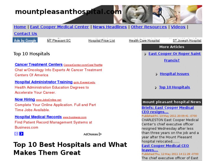 www.mountpleasanthospital.com