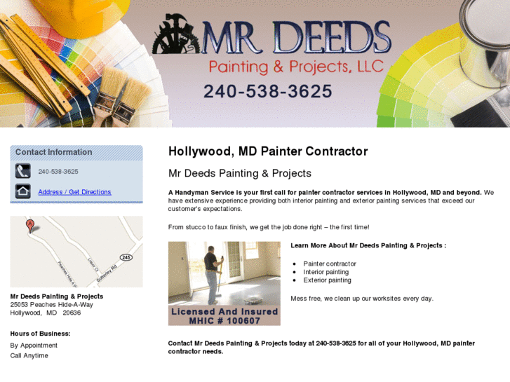 www.mrdeedspaintingandprojects.com