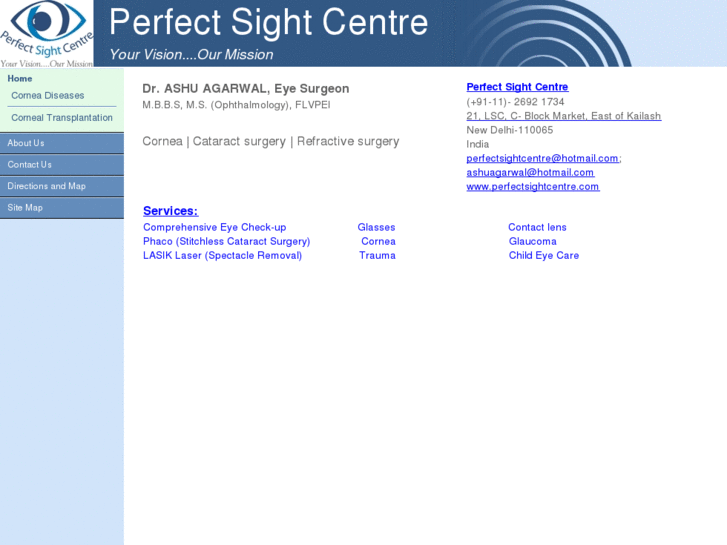 www.perfectsightcentre.com