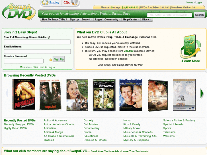 www.swap-a-dvd.com