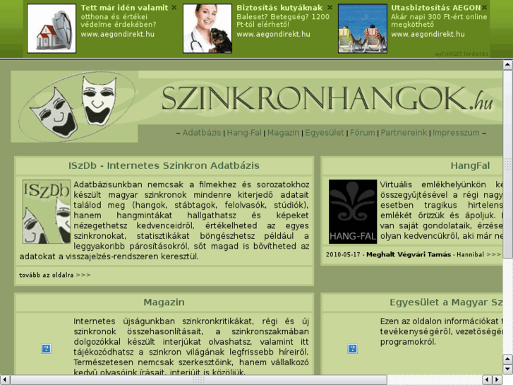 www.szinkronhangok.hu