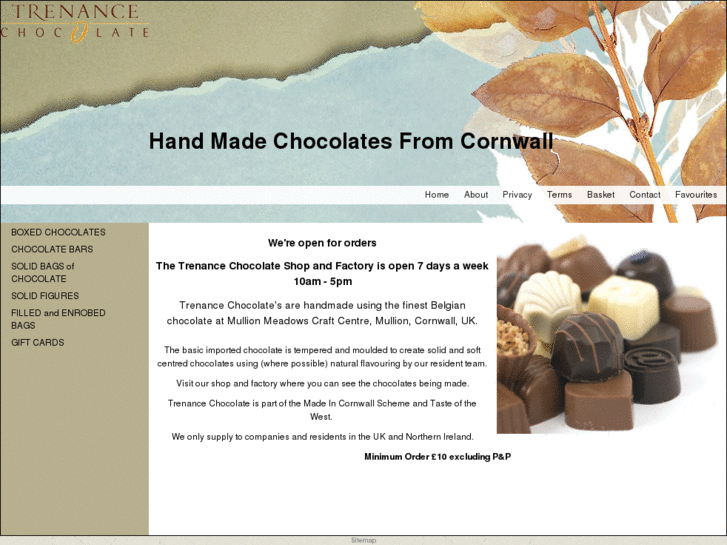 www.trenancechocolate.com