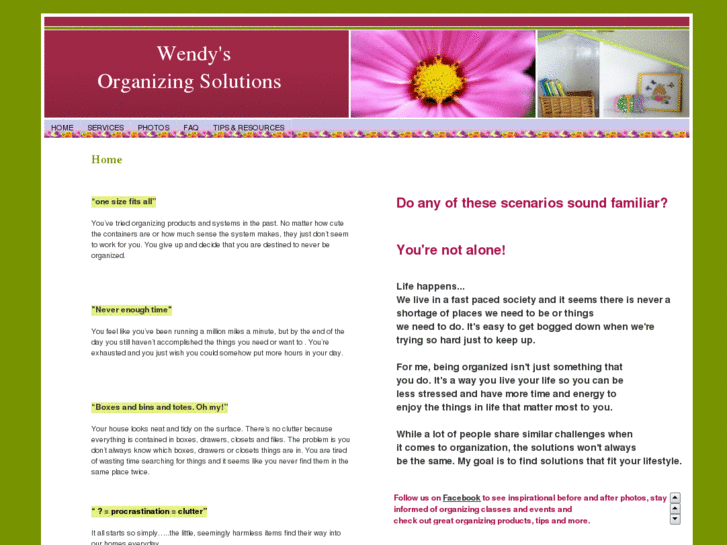 www.wendysorganizingsolutions.com