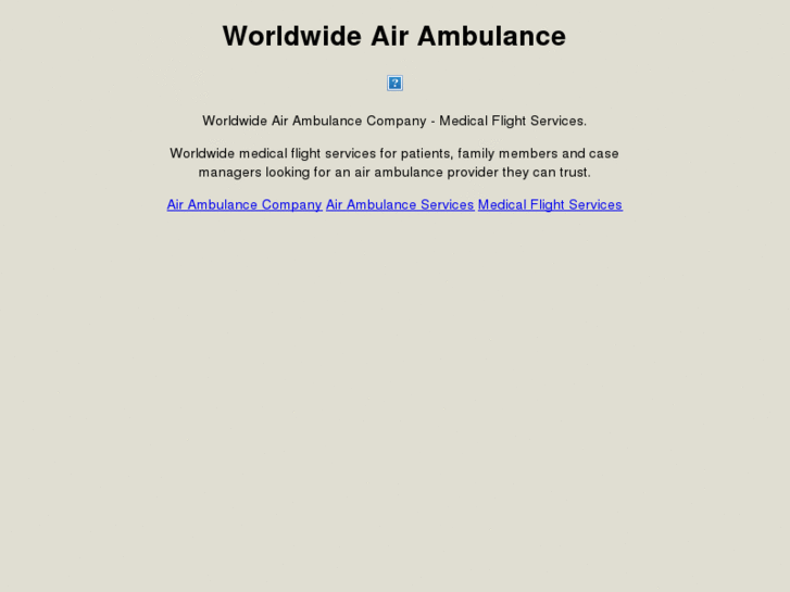 www.worldwideairambulance.com