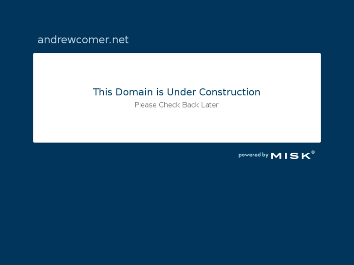 www.andrewcomer.net
