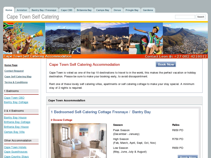 www.cape-town-self-catering.com