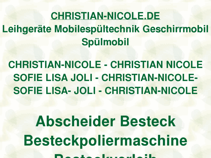 www.christian-nicole.de