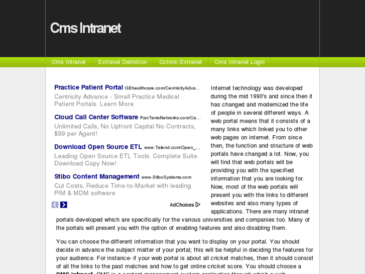 www.cmsintranet.info