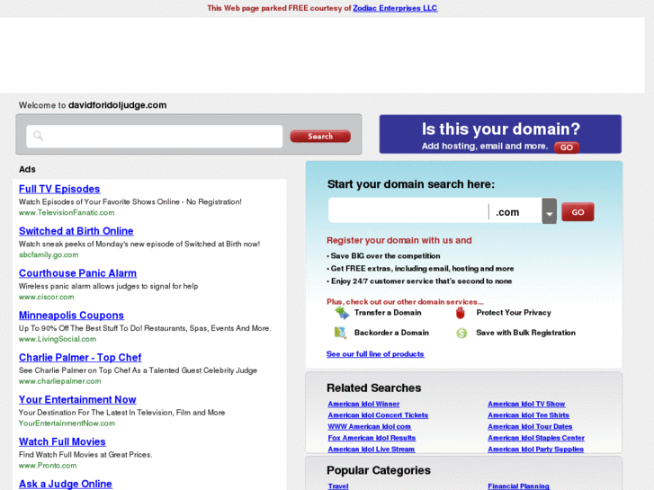 www.davidforidoljudge.com