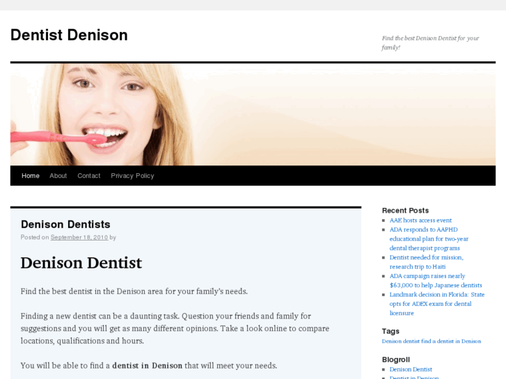 www.dentistdenison.com