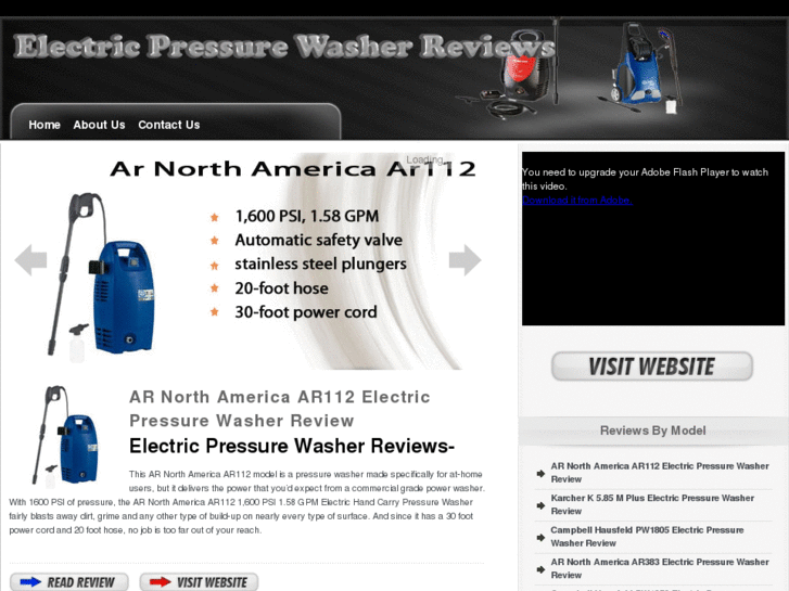 www.electricpressurewasherreviews.info