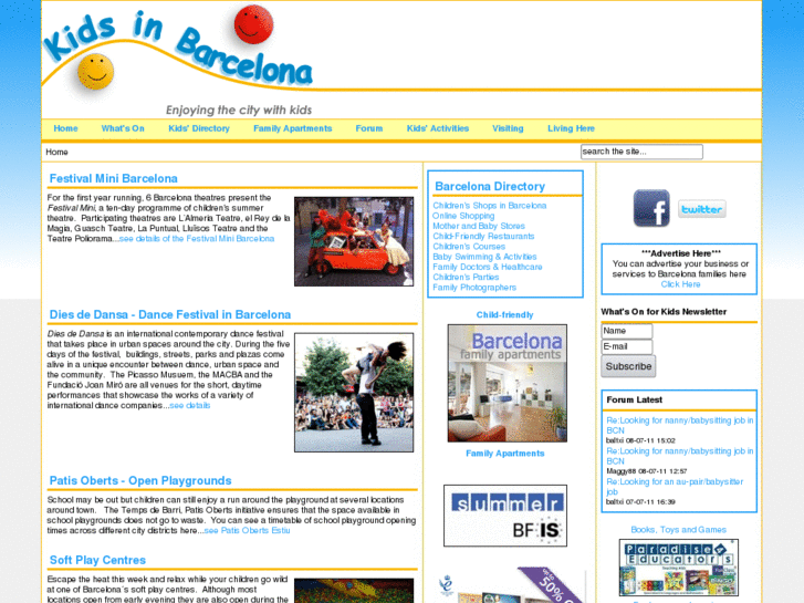 www.kidsinbarcelona.com