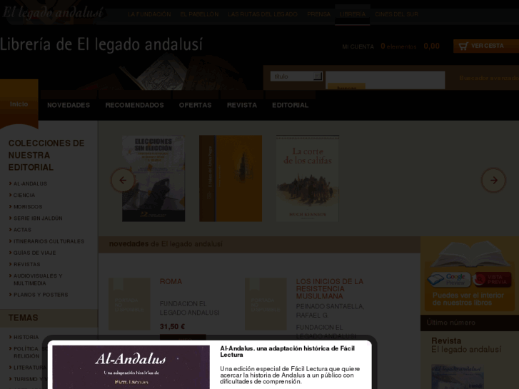 www.librerialegadoandalusi.com