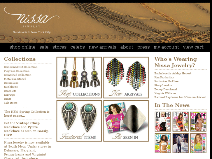 www.nissajewelry.com