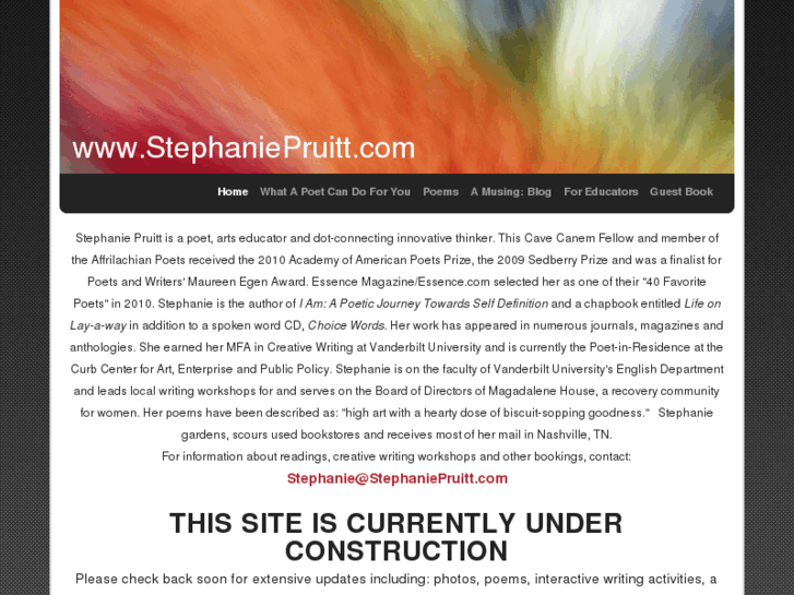 www.stephaniepruitt.com