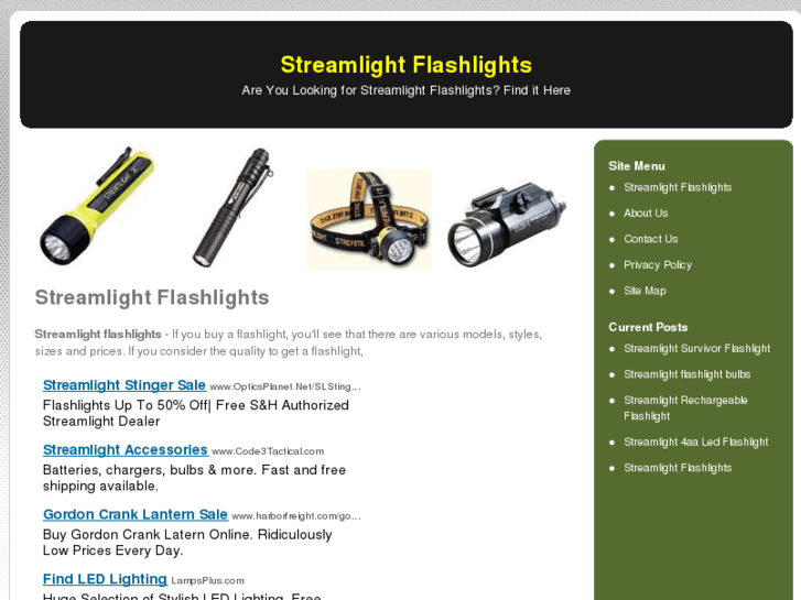 www.streamlightflashlights.net