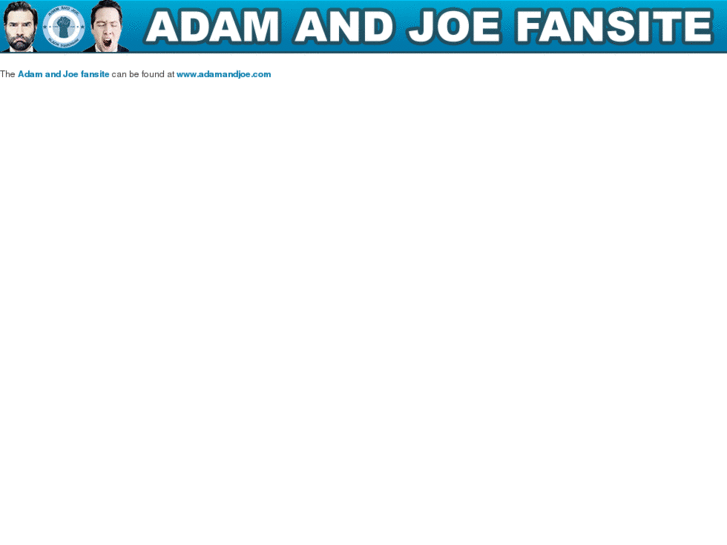 www.adamandjoe.net