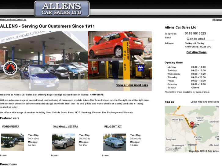 www.allenscarsales.co.uk