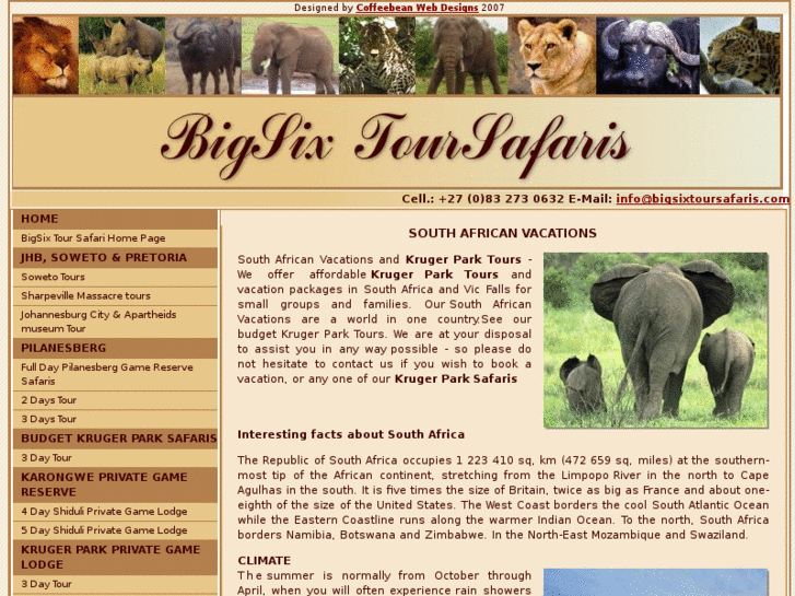 www.bigsixtoursafaris.com