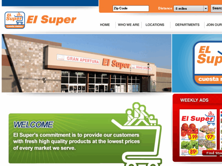 www.elsupermarkets.com