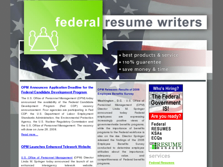 www.federal-resume-writers.com