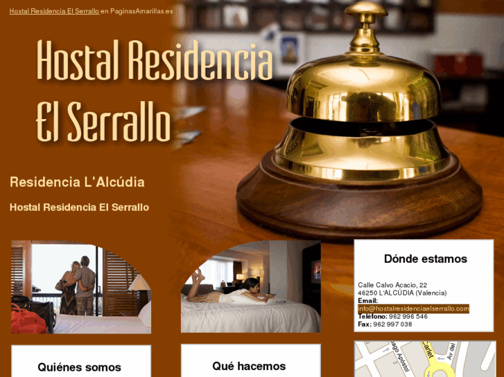 www.hostalresidenciaelserrallo.com