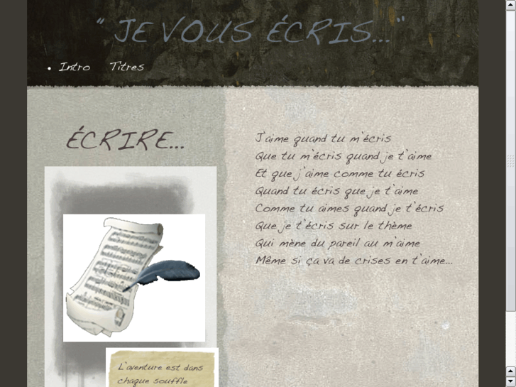 www.je-vous-ecris.com