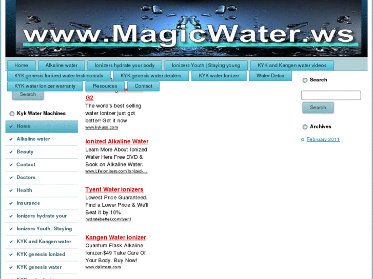 www.magicwater.ws