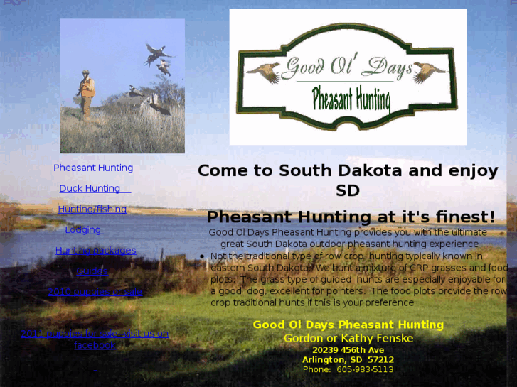 www.pheasantduckhunting.com