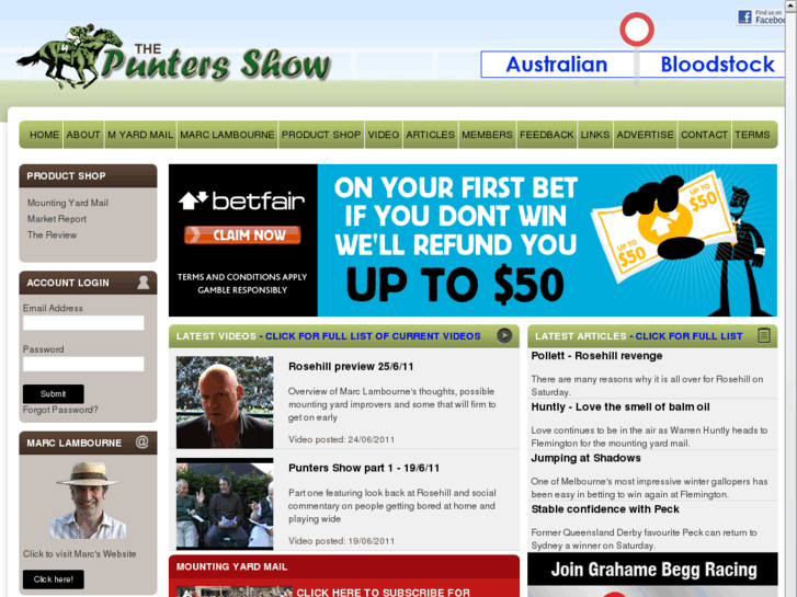 www.puntersshow.com.au