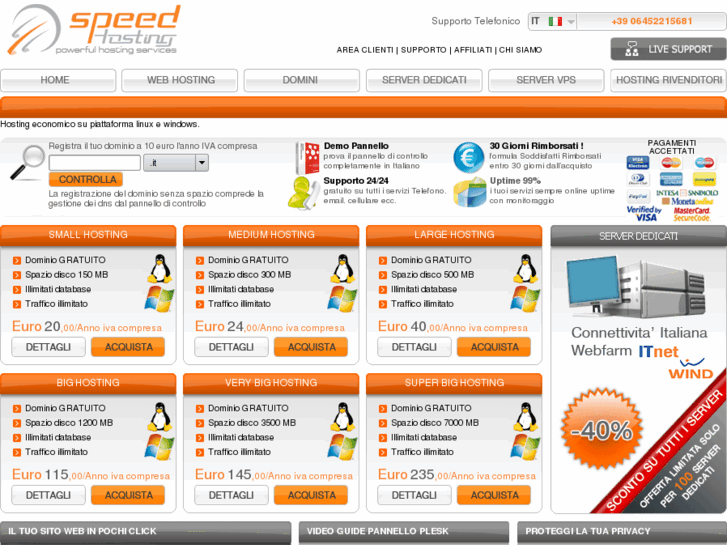 www.speedhosting.it