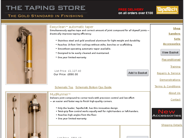 www.thetapingstore.com