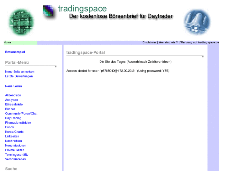 www.tradingspace-portal.de