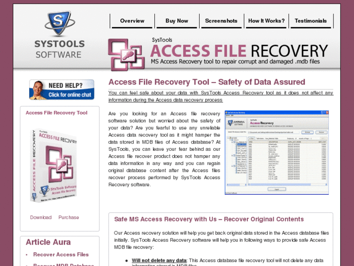 www.accessfilerecovery.org