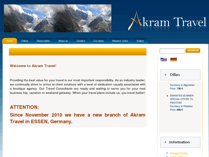 www.akramtravel.com