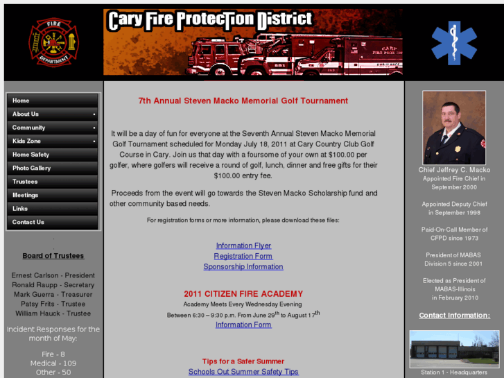 www.caryfire.com