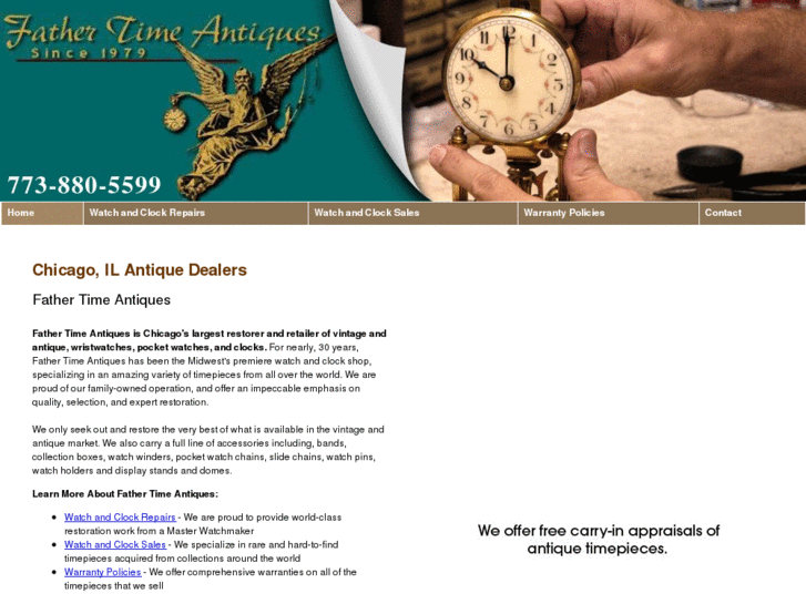 www.clockrepairchicago.com