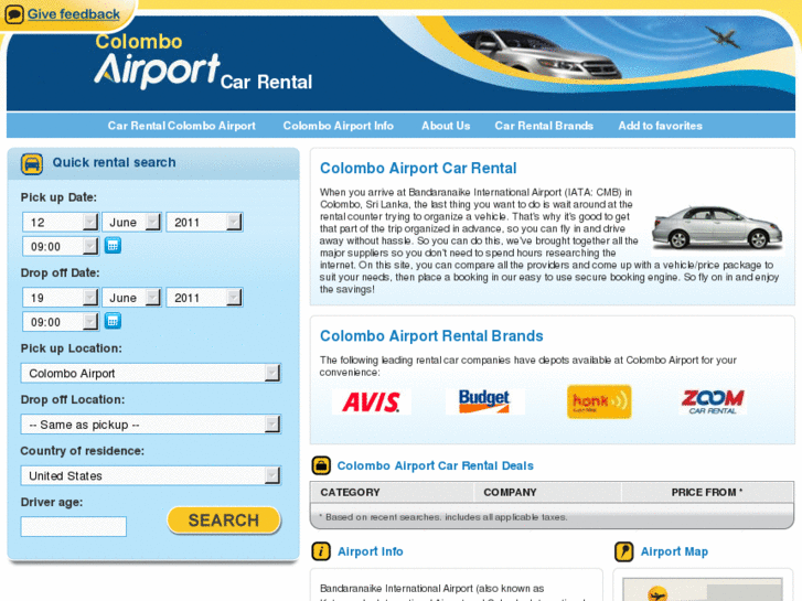 www.colomboairportcarrental.com