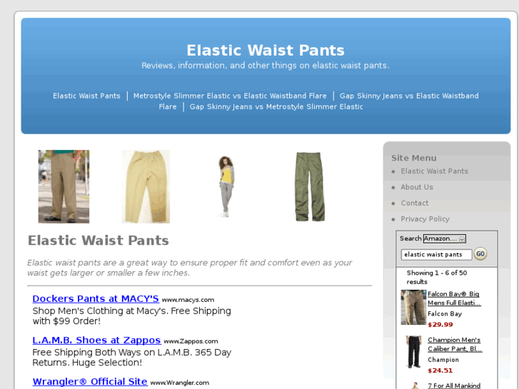 www.elasticwaistpants.org