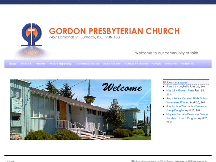 www.gordonpresbyterianchurch.com