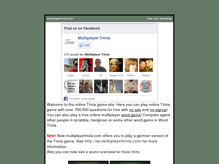 www.multiplayertrivia.com