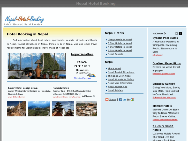 www.nepal-hotel-booking.com