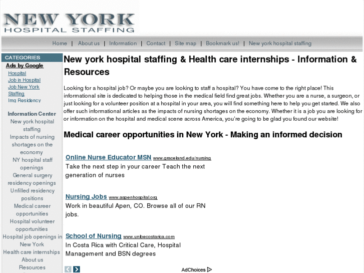 www.newyorkhospitalstaffing.info