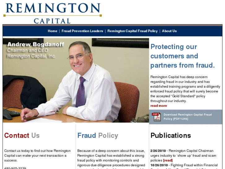 www.remingtoncapitalfraudpolicy.com