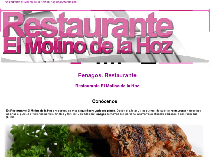 www.restauranteelmolinodelahoz.com