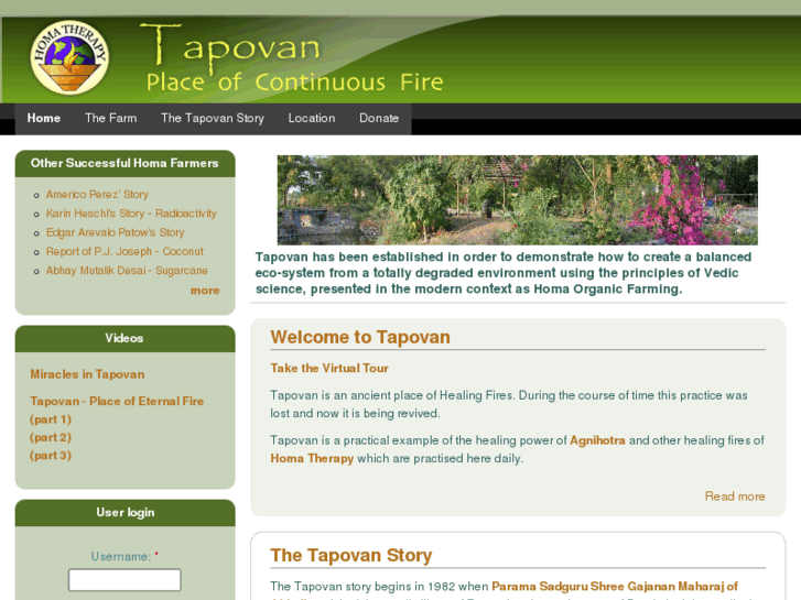www.tapovan.net