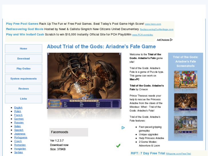 www.trialofthegodsariadnesfateonlinegame.com