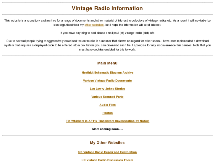 www.vintage-radio.info